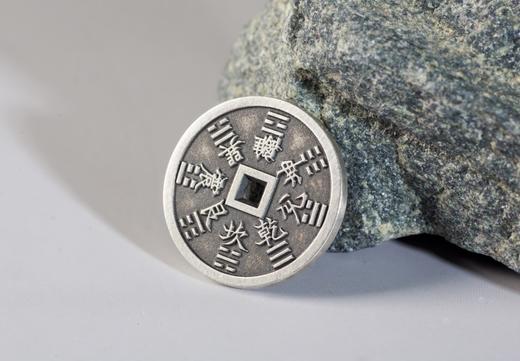矩德泉坊 纯银手作 山鬼银币（2.1厘米版）073 商品图6