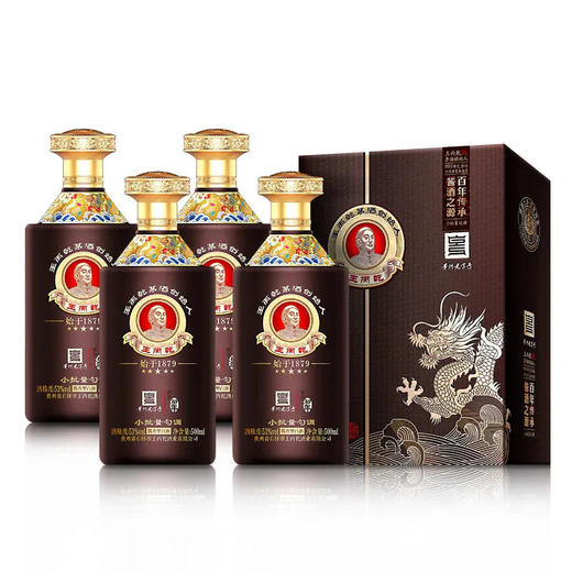 王丙乾开放30年（龙腾盛世）酱香型  53度  500ml*4整箱 商品图1