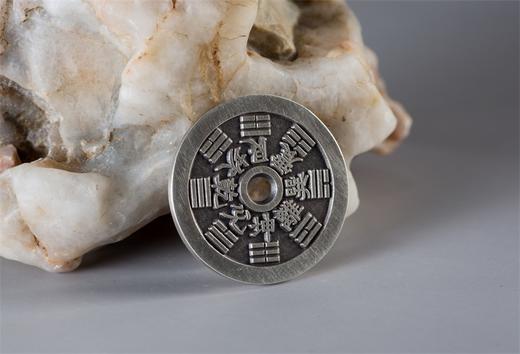 矩德泉坊 纯银手作 十二生肖背八卦（2.5厘米版）059 商品图7