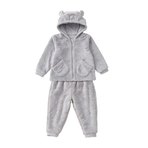 XJ【备用链接】【儿童款】i-baby循环锁温暖芯牛奶绒套装 商品图1