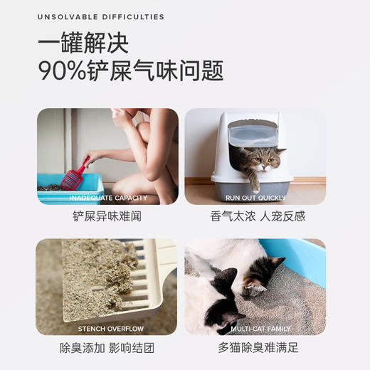 再三猫砂除臭珠猫屎祛味剂宠物除味用品1盒30g 商品图1