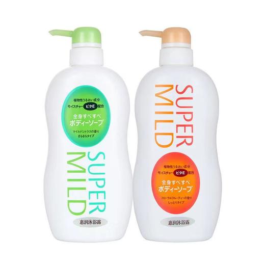 日本惠润沐浴露大瓶装650ml 淡雅柑桔香/淡雅果味香 持续留香滋润保湿润110025/110026 商品图0