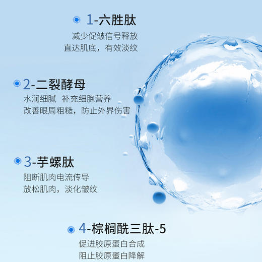 汝新美肌3%六胜肽眼尾臻新精华液1盒 商品图3