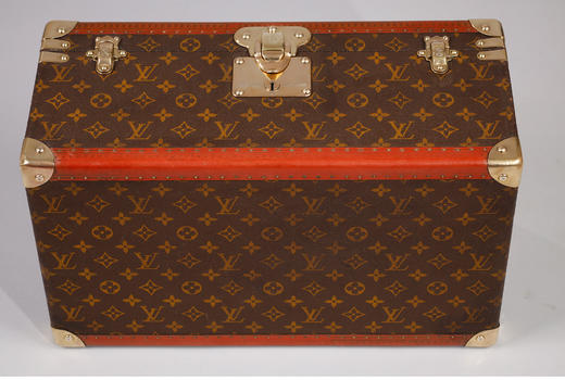 独角鹿西洋古董法国奢侈品牌经典Monogram老花款Alzer手提箱 商品图2