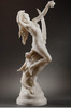 独角鹿西洋古董雕塑家CH.LEVY卡拉拉大理石雕像苏醒Le Réveil 商品缩略图2