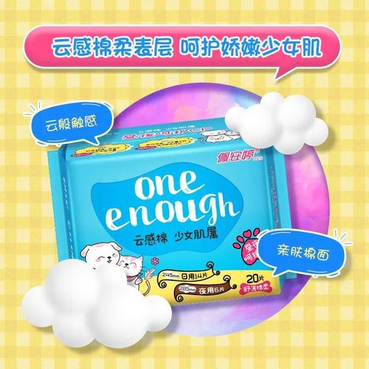 30片佩安婷日夜组合舒薄棉柔卫生巾 22片日用245mm+8片夜用285mm 商品图1