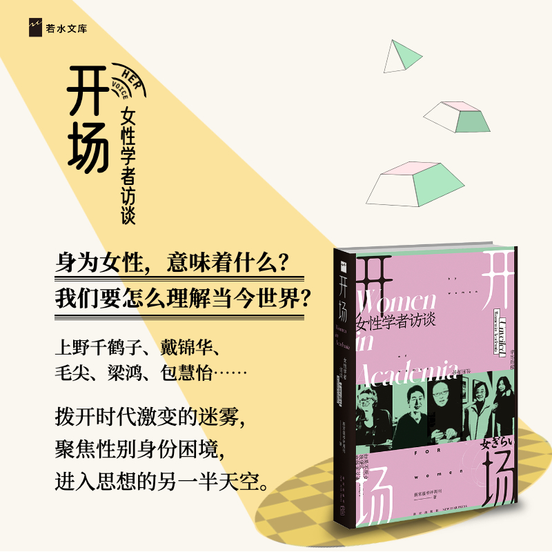 开场：女性学者访谈 新京报书评周刊 著 上野千鹤子、戴锦华、毛尖、梁鸿、张莉、包慧怡等聚焦性别身份困境