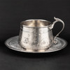 国内现货独角鹿西洋古董银器路易十六风格纯银茶杯咖啡杯早餐杯 商品缩略图0