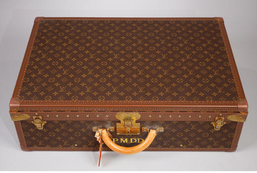 独角鹿西洋古董法国奢侈品牌经典Monogram老花定制款手提行李箱 商品图1