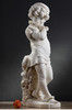 独角鹿西洋古董Q.Tempra新文艺复兴风卡拉拉大理石雕塑《小王子》 商品缩略图1
