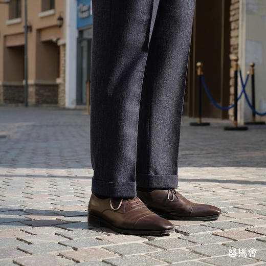 Vitale Barberis Canonico 高克重法兰绒澳洲美丽诺羊毛全麻衬套装 商品图7