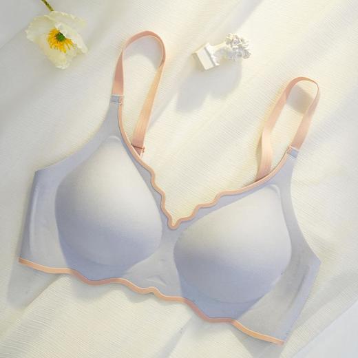 高颜值海洋之心水晶果冻少女内衣，蜂巢透气孔不闷热女士内衣简约WLJ-269 商品图7