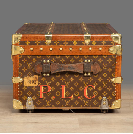 独角鹿西洋古董法国奢侈品牌Monogram经典老花帆布款旅行箱行李箱 商品图1