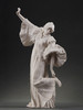 独角鹿西洋古董法国雕塑家塞弗尔新艺术风素胎瓷雕塑穿舞鞋的舞者 商品缩略图0