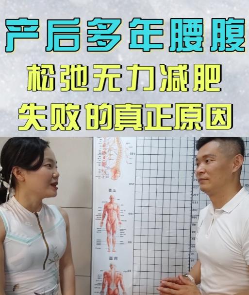 产后多年腰腹松弛无力 减肥失败 告诉你原因 商品图0