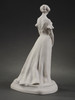 独角鹿西洋古董艺术家创作塞弗尔瓷窑出品素胎瓷雕塑《舞会之后》 商品缩略图3