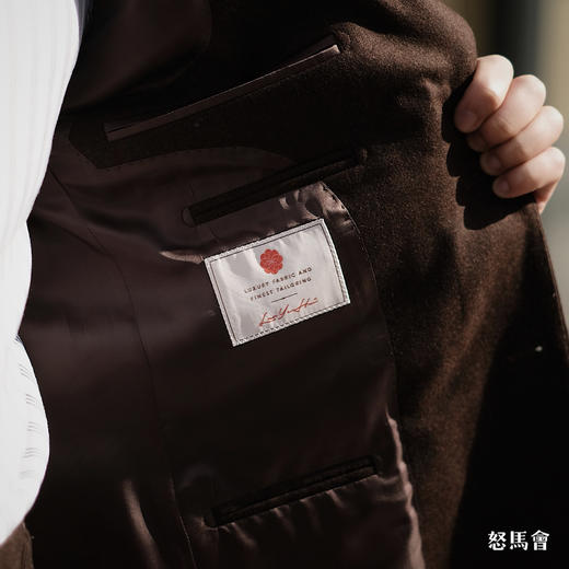 Vitale Barberis Canonico 高克重法兰绒澳洲美丽诺羊毛全麻衬套装 商品图10