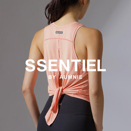 【AUMNIE】开叉绑带穿搭背心 BACK TIE EVERYDAY SINGLET 商品图3