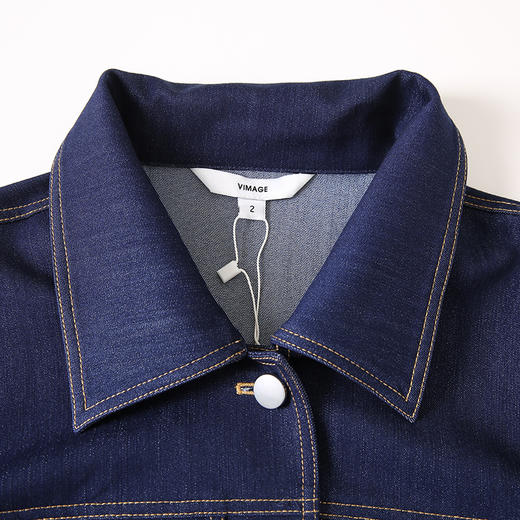 VIMAGE纬漫纪春季新款牛仔外套VA2303101 商品图2