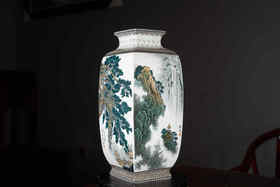 黄山四景四方镶器