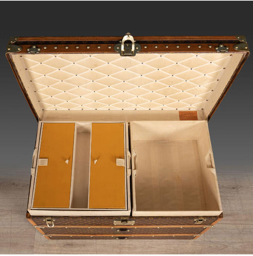 独角鹿西洋古董法国品牌Monogram经典老花款礼服箱行李箱旅行箱 商品图2