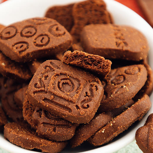 北陆制果 哆啦A梦巧克力味曲奇饼干60g 早餐点心 10包 商品图3