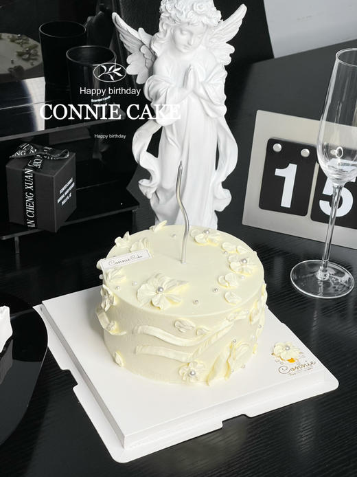 【1254】白色韩花款 商品图2