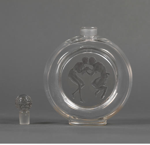 独角鹿西洋古董莱俪LALIQUE Baiser du Faune牧神之吻香水瓶 商品图3