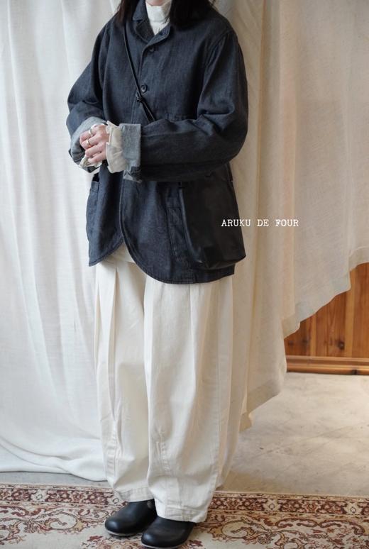 Tumugu褶皱口袋裤子 商品图1