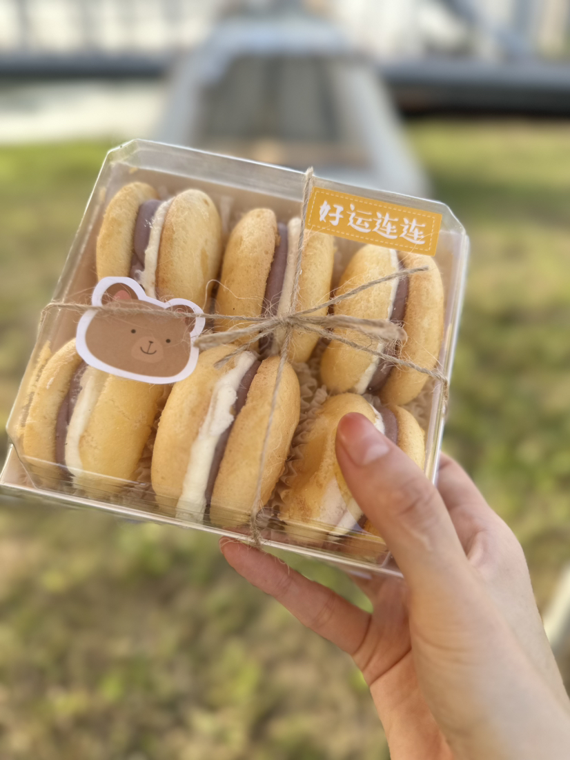 芋泥奶油空气蛋糕 两盒起订⚠️