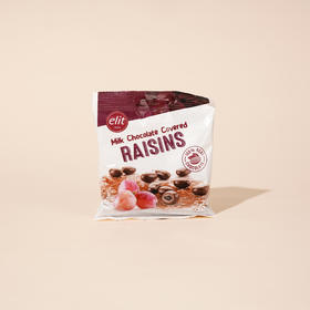 依妮葡萄干夹心牛奶巧克力70g