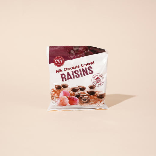 依妮葡萄干夹心牛奶巧克力70g 商品图0