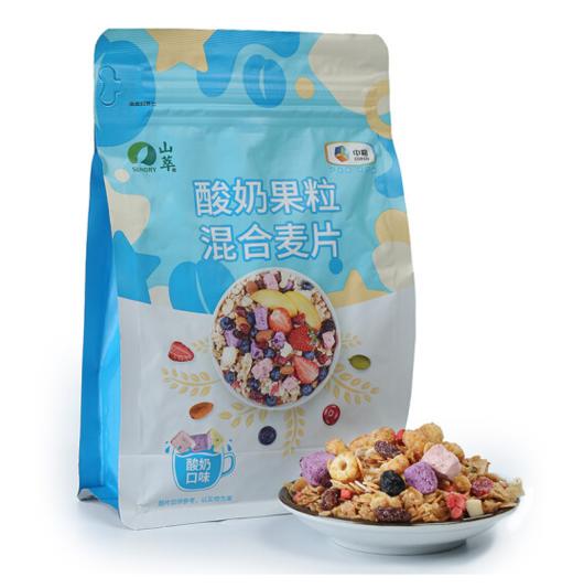 中粮山萃酸奶果粒混合麦片350g 商品图3