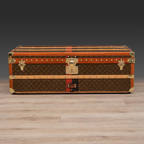 独角鹿西洋古董法国奢侈品牌Monogram经典老花款旅行箱行李箱