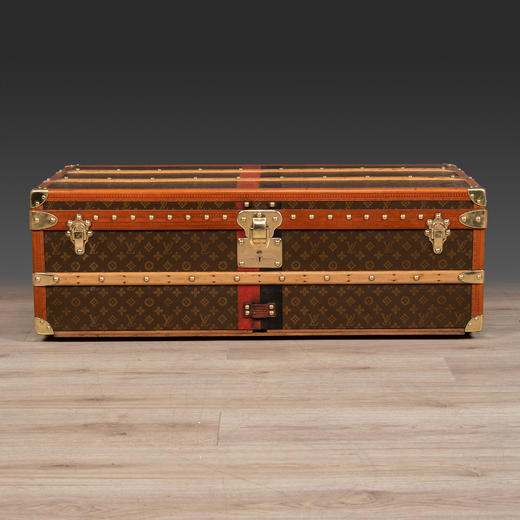 独角鹿西洋古董法国奢侈品牌Monogram经典老花款旅行箱行李箱 商品图0
