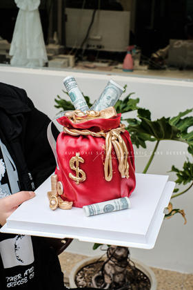 福袋蛋糕｜福气满满～