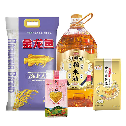 金龙鱼 米面油套餐 4件套 CX200-06 商品图0