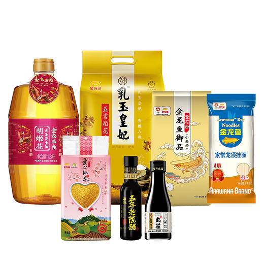 金龙鱼 米面油套餐 7件套 CX200-07 商品图0
