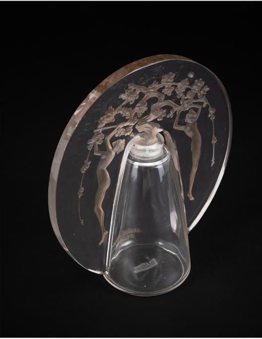 独角鹿西洋古董Lalique莱俪d'Orsay经典水晶香水瓶Leurs âmes 商品图2