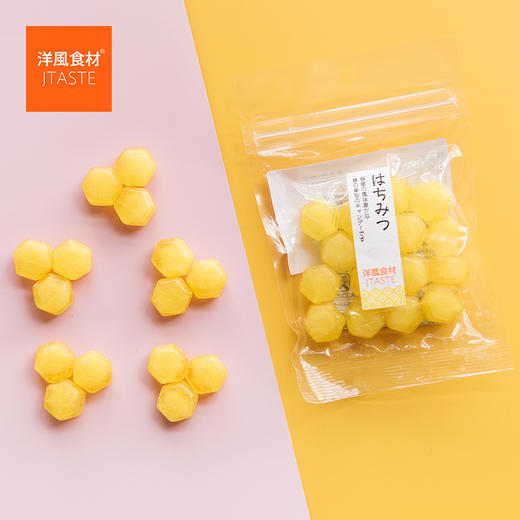 洋风食材 蜂蜜糖 60g 糖果小吃水果喜糖 5包 商品图1
