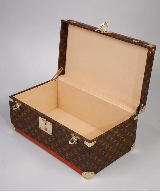 独角鹿西洋古董法国奢侈品牌经典Monogram老花款Alzer手提箱 商品图3