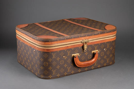 独角鹿西洋古董1960年代法国奢侈品牌出品airbus款手提箱 商品图1