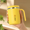 「三色可选！黄鸭款马克杯」创意马克杯颜值带盖304不锈钢黄鸭水杯学生办公咖啡杯水杯餐饮用具 商品缩略图3