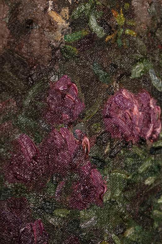 独角鹿西洋古董油画英国艺术家Augustus W. Enness作品《邱园》 商品图3