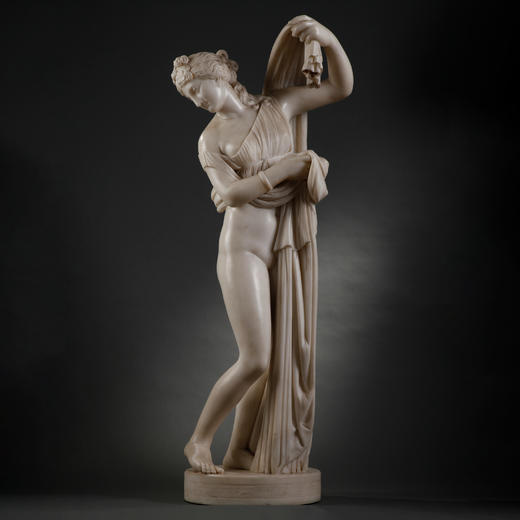 独角鹿西洋古董卡拉拉大理石雕塑美丽的维纳斯Venus Callipyge 商品图0