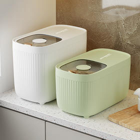 极简米桶轻奢滑盖大容量防虫米桶家用五谷杂粮储米桶