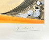 独角鹿西洋古董艺术大师毕加索创作彩色凹版蚀刻版画作品《斗牛》 商品缩略图4
