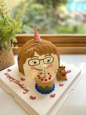 头像奶油蛋糕 下单前请仔细阅读商品详情