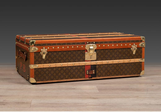 独角鹿西洋古董法国奢侈品牌Monogram经典老花款旅行箱行李箱 商品图4