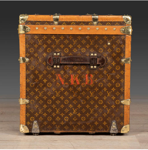 独角鹿西洋古董法国品牌Monogram经典老花款礼服箱行李箱旅行箱 商品图4